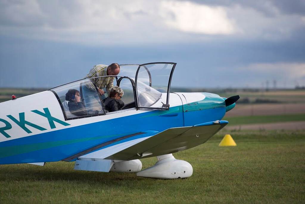 Baptêmes de l'air avec l'aéroclub Guy-Potier