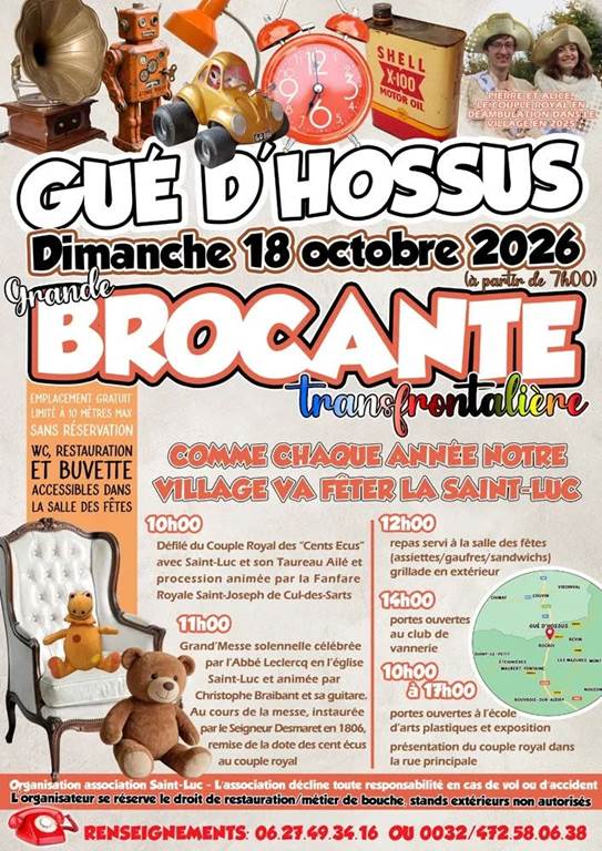 BROCANTE de la Saint Luc — visuel événement