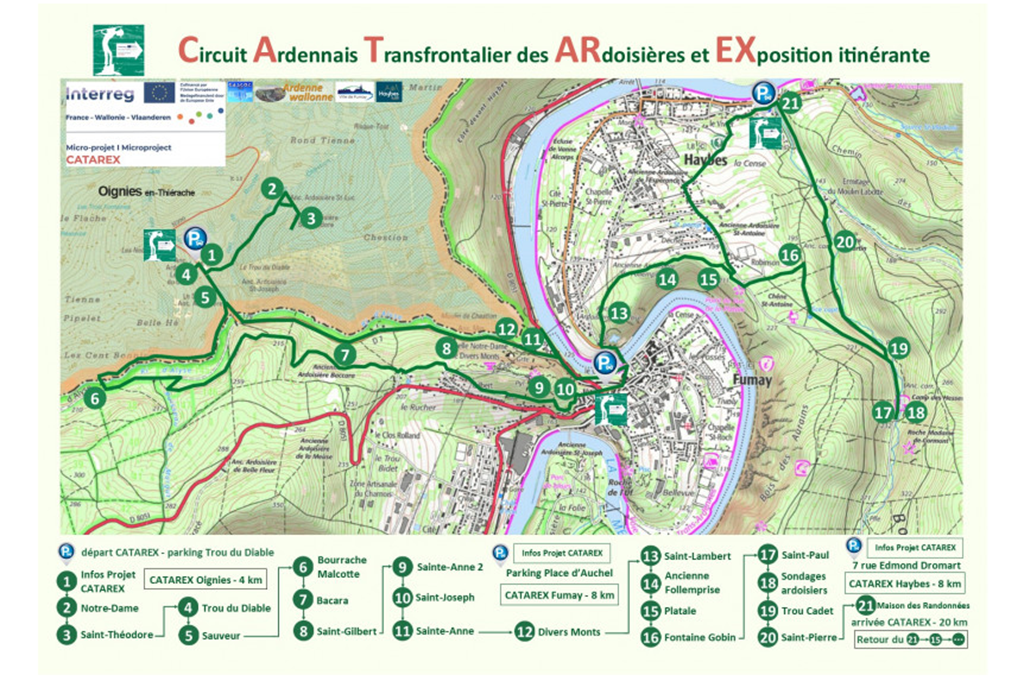 Circuit Transfrontalier des Ardoisières de Oignies-Fumay-Haybes, Haybes - photo 2