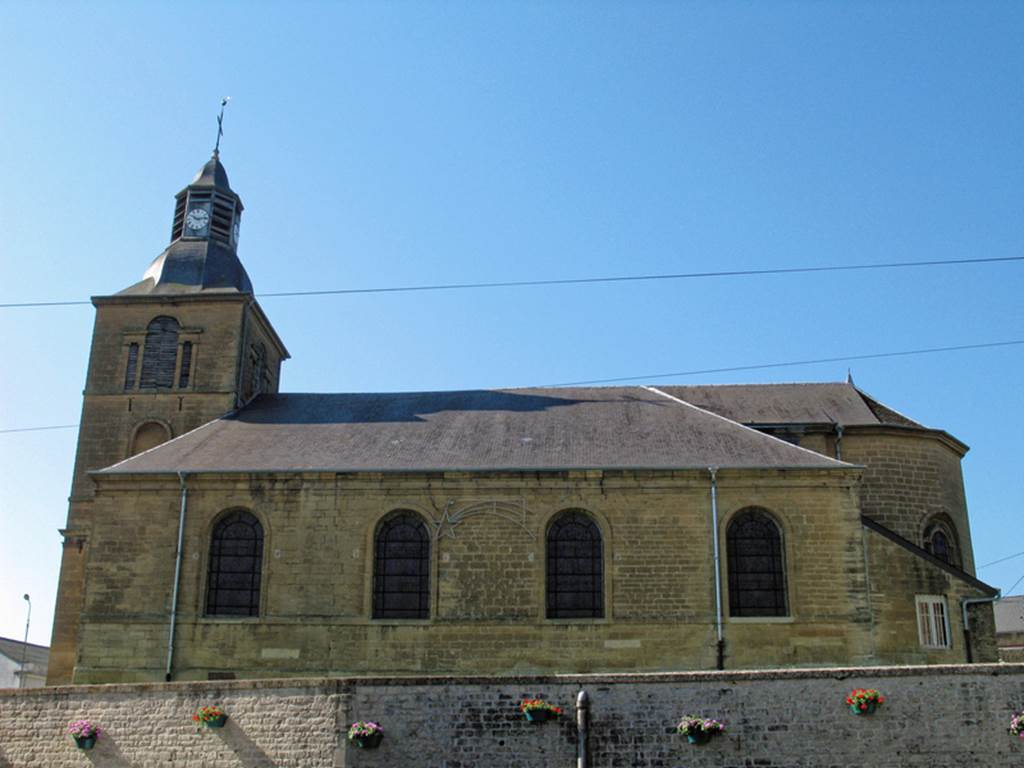 Eglise Saint-Martin de Dom le Mesnil, Dom-le-Mesnil