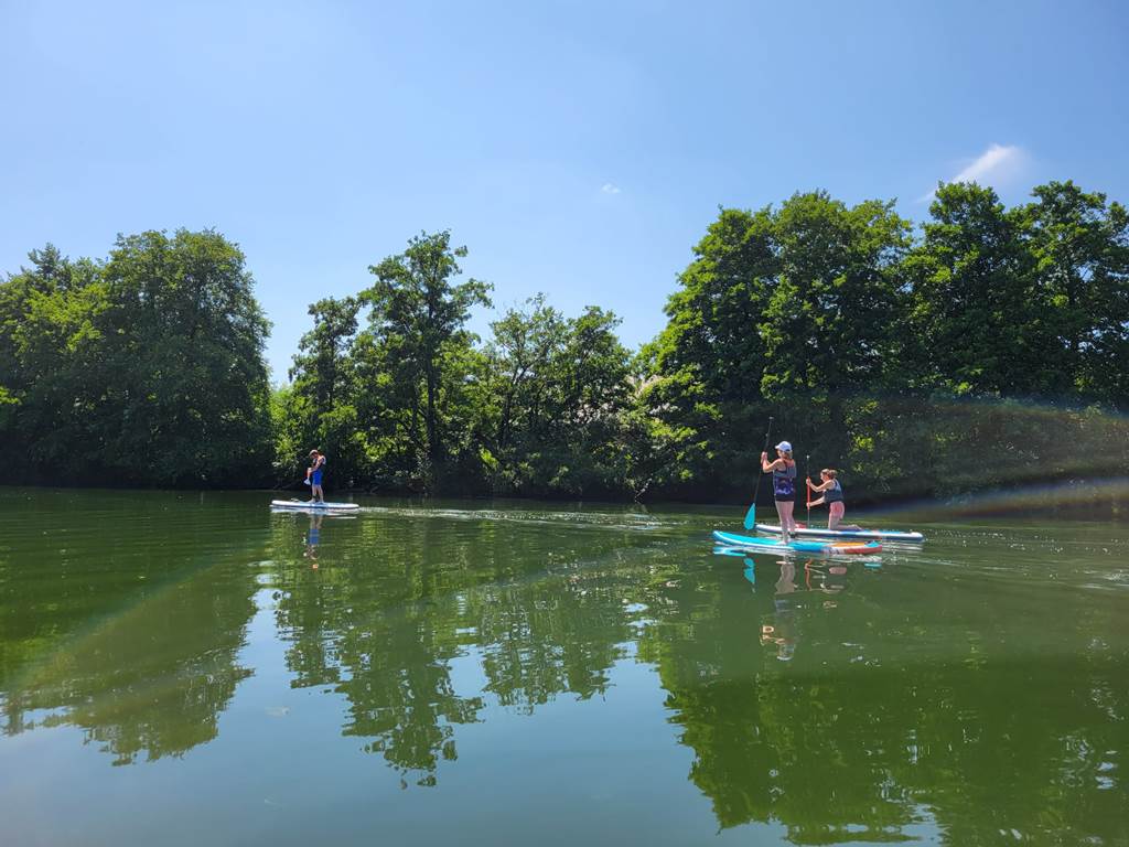 Randonnée Paddle sur la Meuse