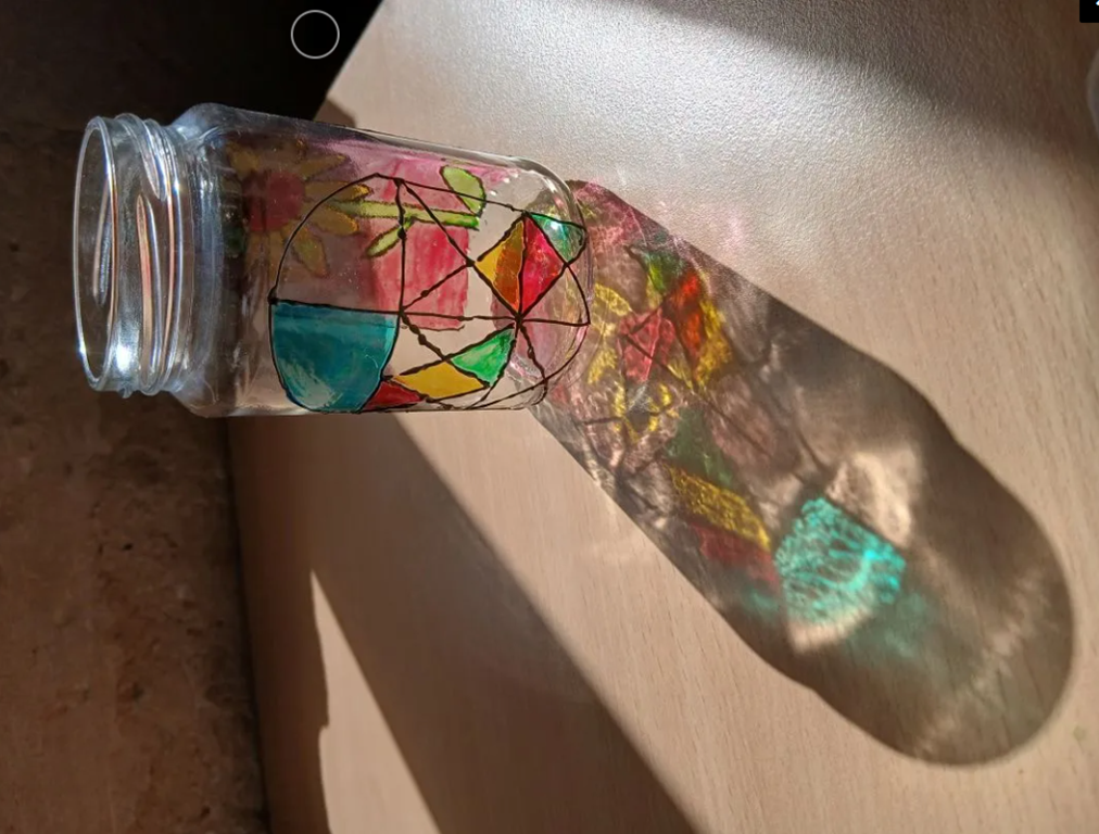 Atelier : Peinture sur verre : l'art du vitrail