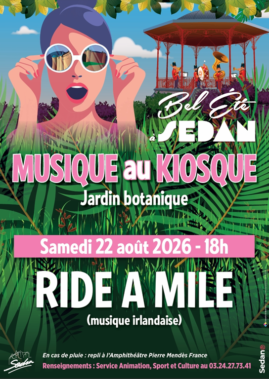 Musique au Kiosque : RIDE A MILE