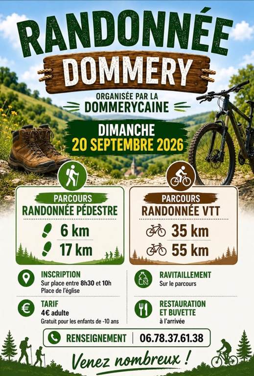 Événement : Randonnée de Dommery