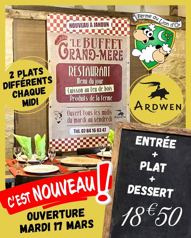 Le buffet Grand-mère