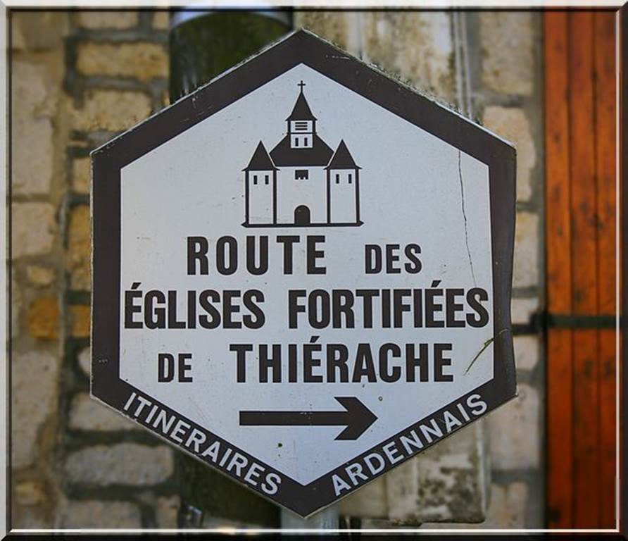 ROUTE DES EGLISES FORTIFIEES DE THIERACHE - ROUVROY SUR AUDRY  France Grand Est Ardennes Rouvroy-sur-Audry 08150