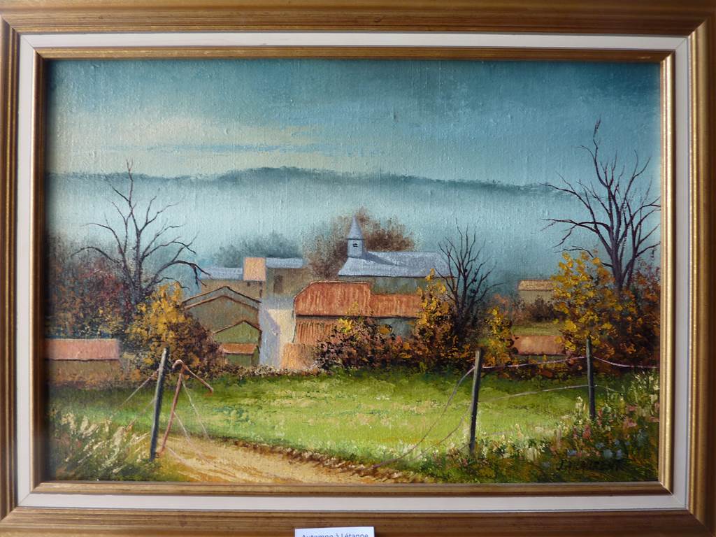 Jean-Achille LAURENT, artiste peintre  France Hauts-de-France Somme Tailly 80270