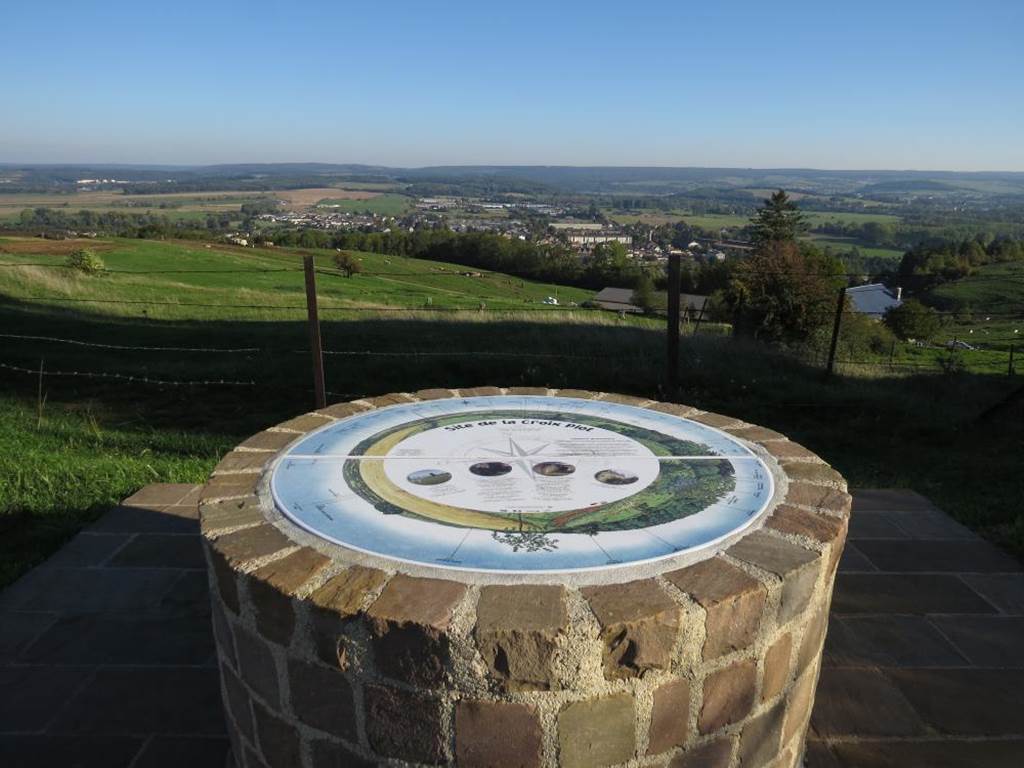 Point de vue 270° depuis la ferme de Moscou, Donchery