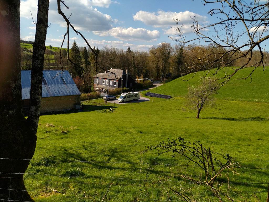 Camperplaats / Aire de camping-car – La Fosse Bleue