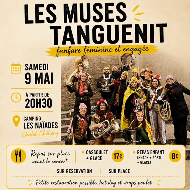 Concert Les Muses Tanguent — visuel événement