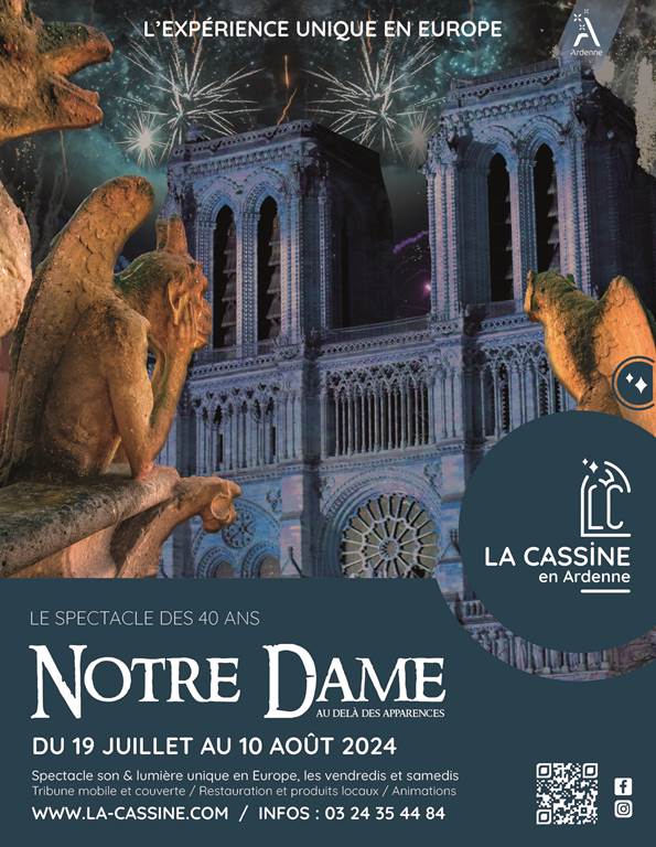 La Cassine en Ardenne© - Spectacle "Notre Dame"  France Grand Est Ardennes Vendresse 08160