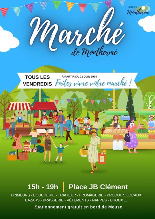 Marché de Monthermé