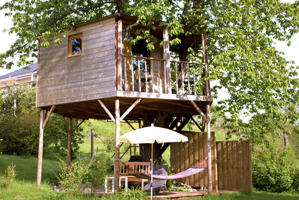 Cabane dans l'arbre - Etapeboisée "Cerise"