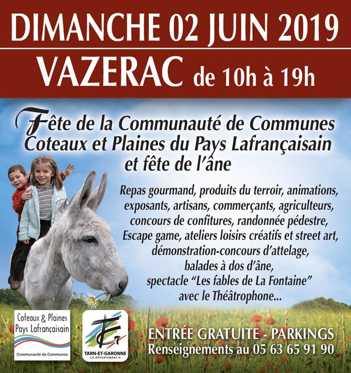 Fête de l'Intercommunalité et Fête de l'âne