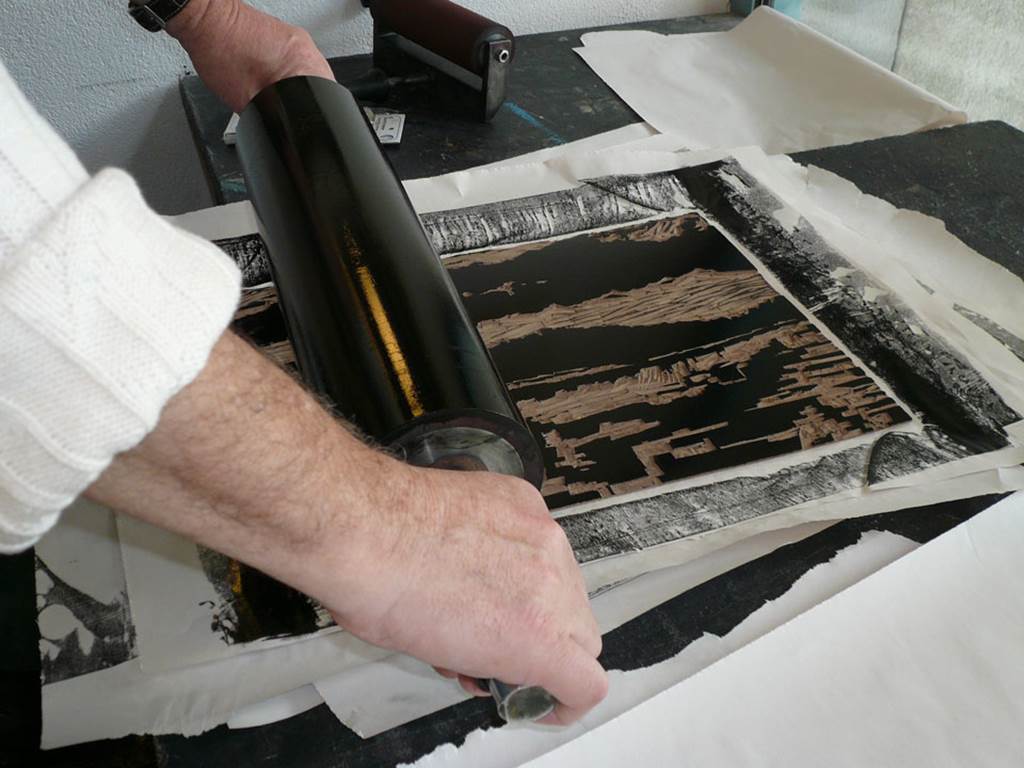 Journée d'initiation aux techniques d'impression de gravures