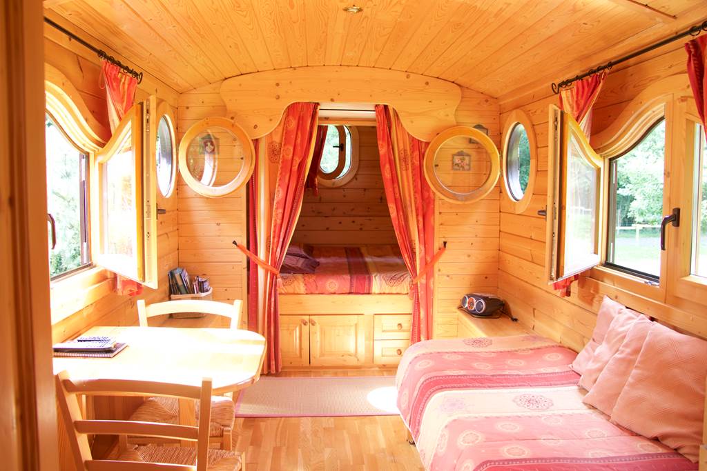 La Roulotte les Merisiers - Eteignières