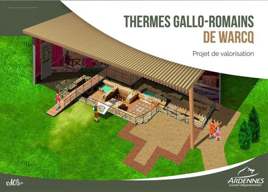 Thermes Gallo-Romains de Warcq, Warcq - photo 2