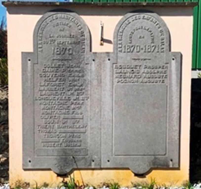 Tombes des combattants de la bataille de 1870, Balan - photo 5