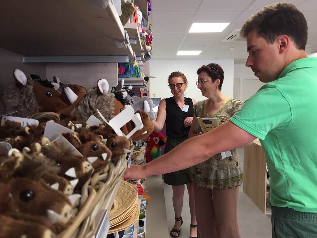 Boutique de l'Office de Tourisme de Charleville-Mézières