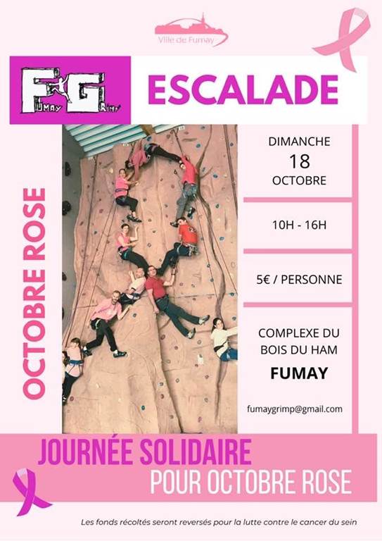 Octobre Rose : Escalade