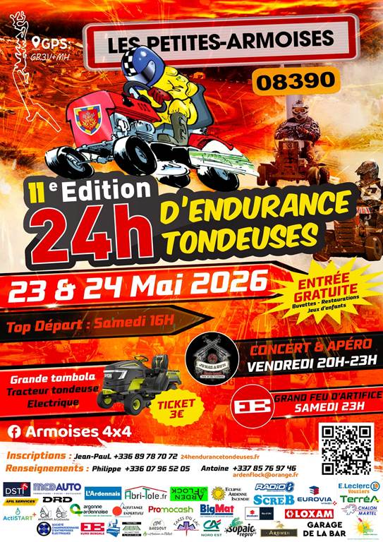 24h d'Endurance Tondeuses, Les Petites-Armoises - photo 4