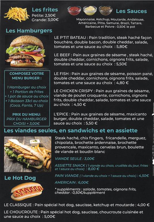 SNACK AU P'TIT BATEAU, Monthermé - photo 2