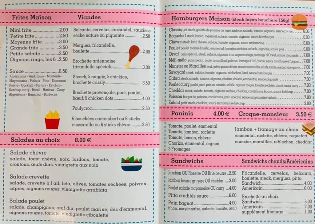 Snack é frites la Cigogne, Les Hautes-Rivières - photo 5