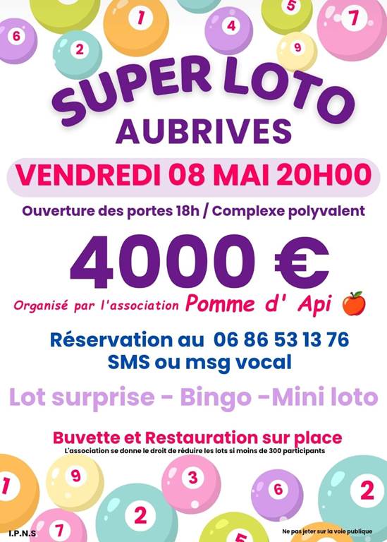 Super Loto, Aubrives - photo 2