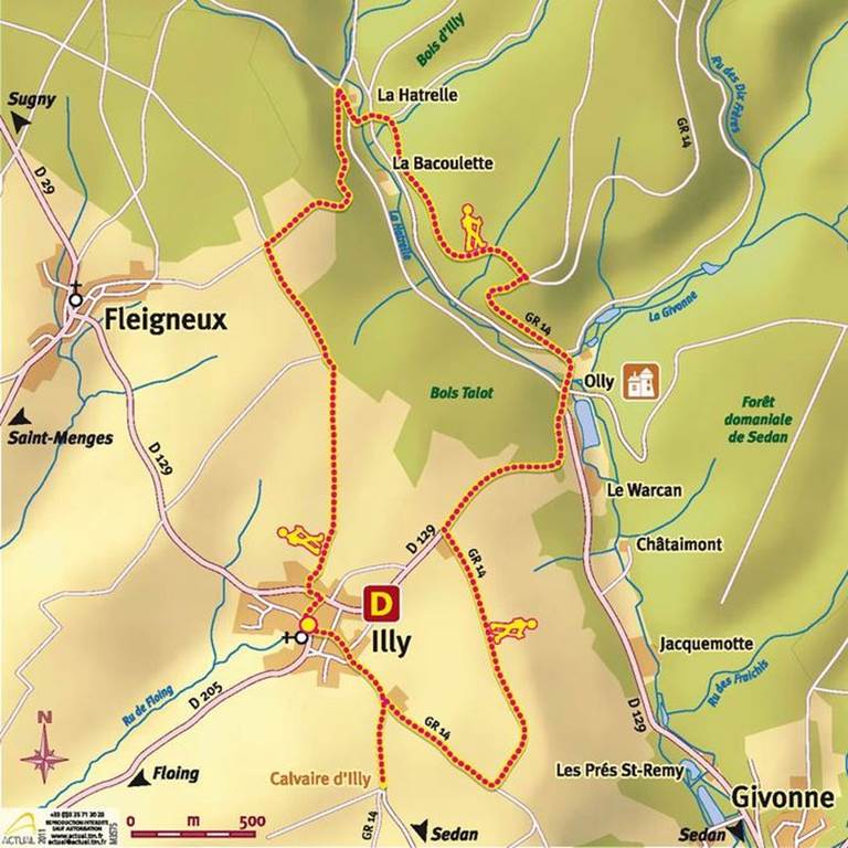 Le sentier du Bois Talot