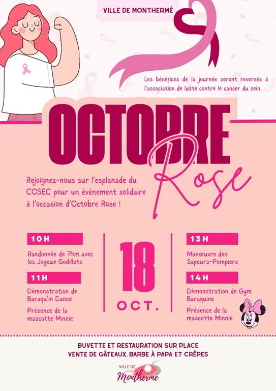 Octobre Rose à Monthermé