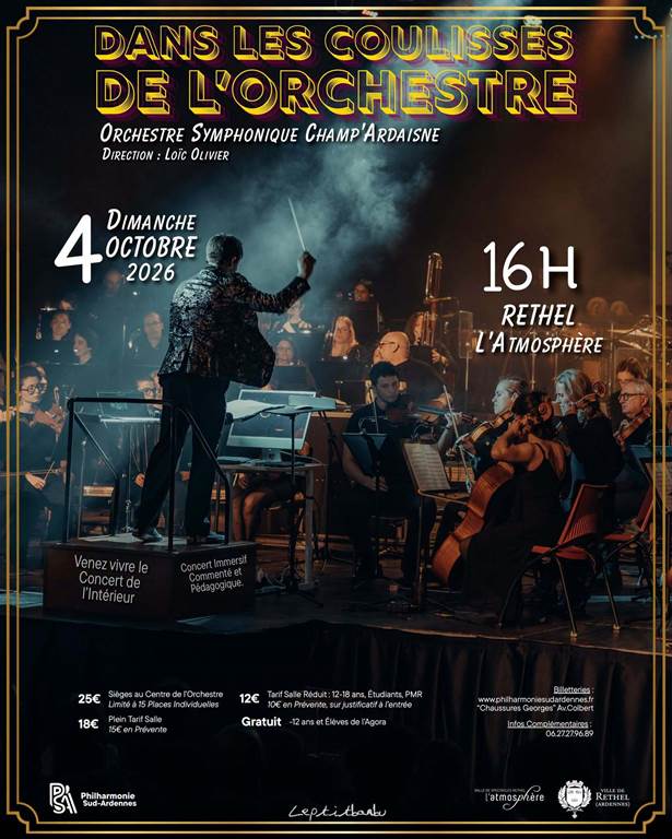 Dans les coulisses de l'orchestre