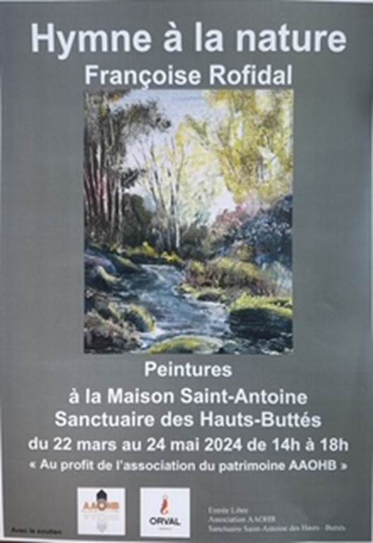 Exposition de peintures Hymne à la nature de Françoise Rofidal, Monthermé - photo 4