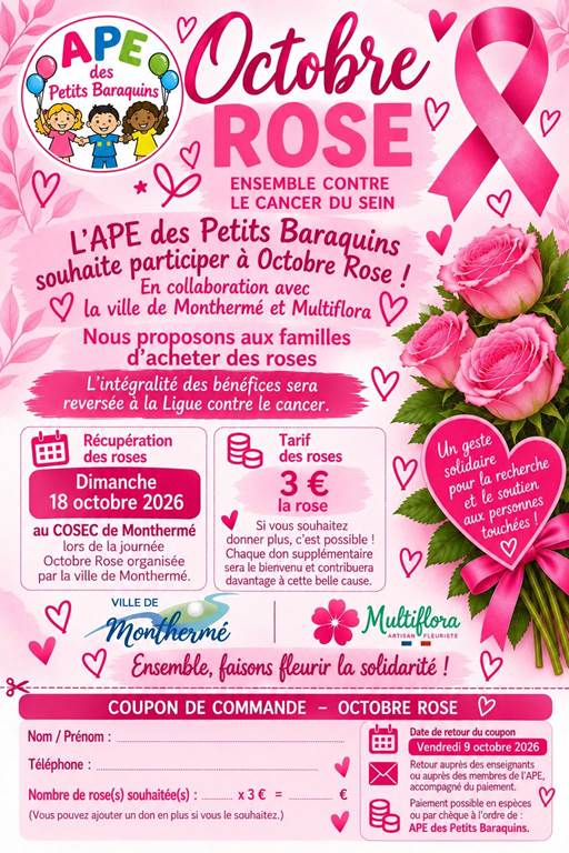 Octobre Rose à Monthermé