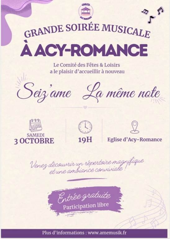 Grande soirée musicale