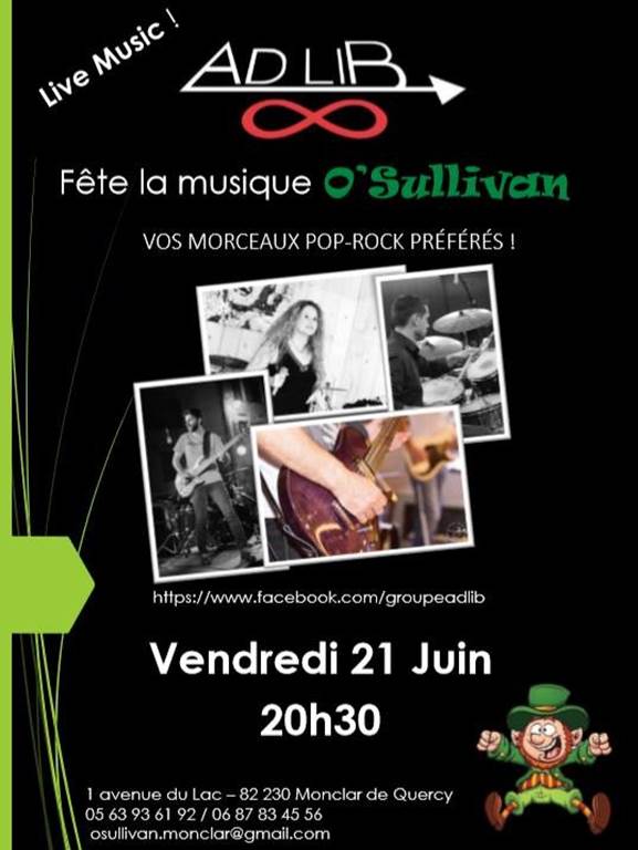 Fête de la musique O' Sullivan