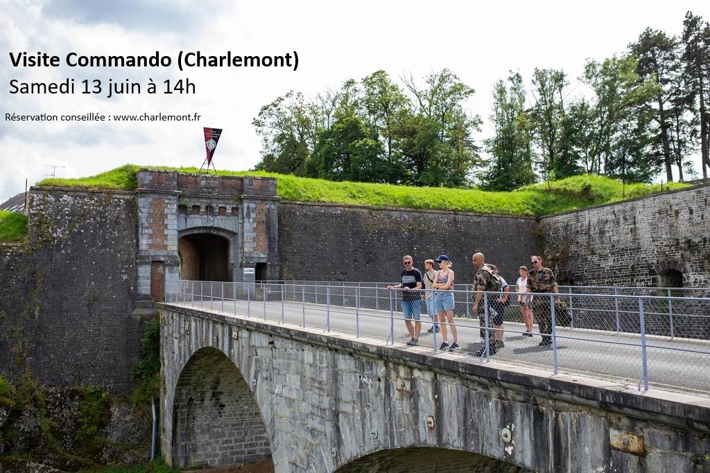 Visite commando Charlemont