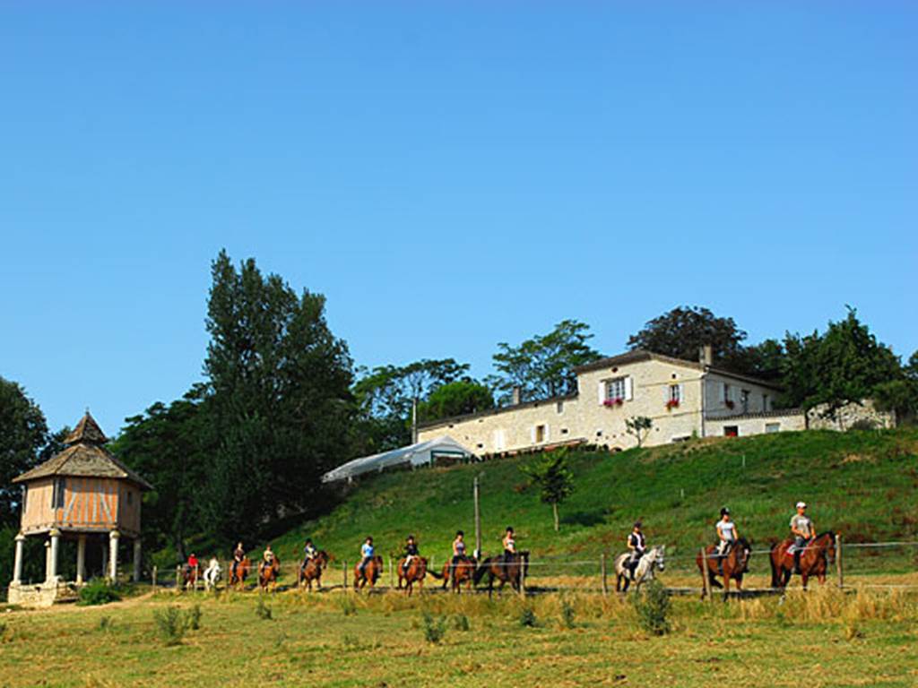 Parcours de découverte nature à Lauzerte