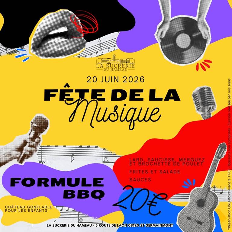 Fête de la musique au Hameau de la Sucrerie