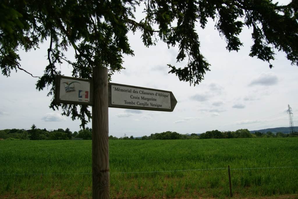 La Croix Margueritte et tombe de Camille Varaigne