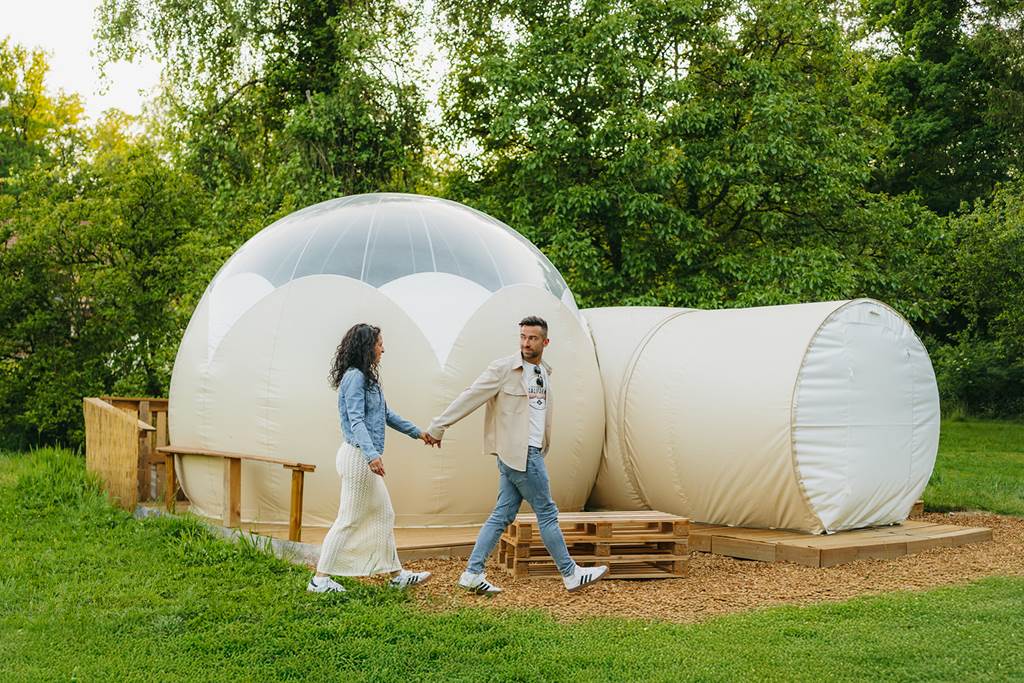 La Bulle enchantée des Cinq mésanges