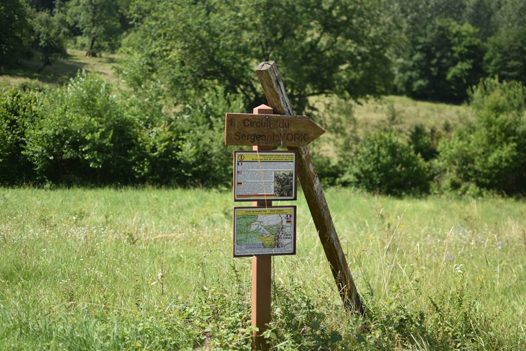 Circuit historique du Sergent Alvin York, Chatel-Chéhéry