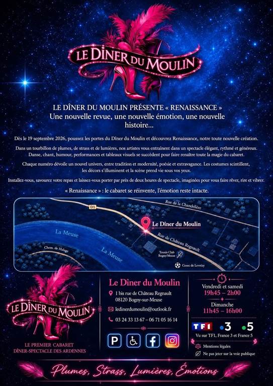 Le Diner du Moulin présente "Renaissance"
