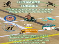 Ultimate Frisbee Championnat Indoor Regional Occitanie