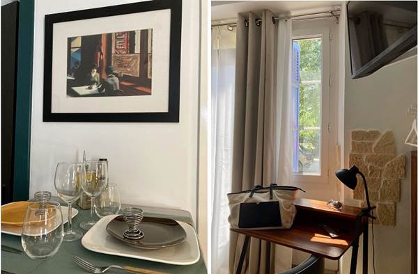 Aux 4 logis - coin repas 