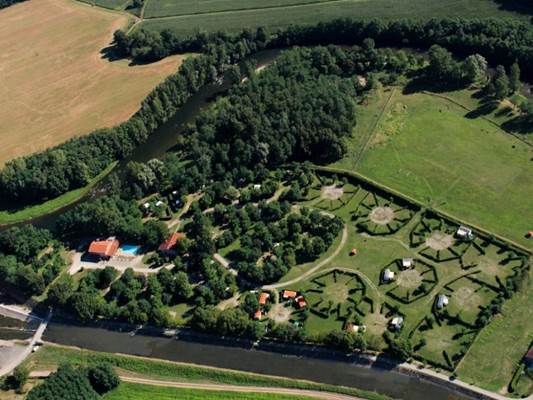 Vue aérienne des Mijeannes