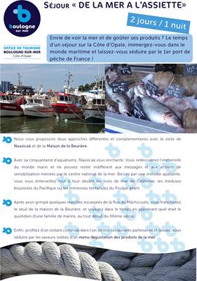 De la mer à l'assiette