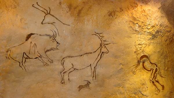 Musée de la chasse et de la Nature à Foix : peintures murales