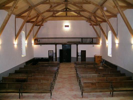 Intérieur temple des Bordes sur Arize
