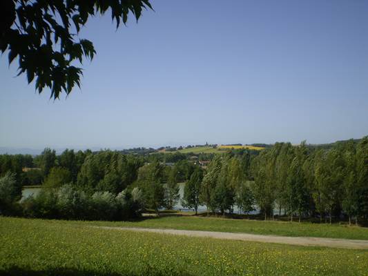 vue sur le lac st ybars