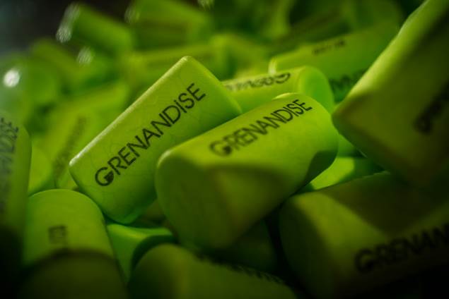 Grenandise est le nom de notre rosé 100% grenache, IGP Pas d'OC